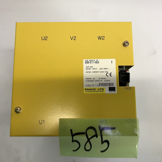 FANUC　ACサーボモジュール　A06B-6111-H404