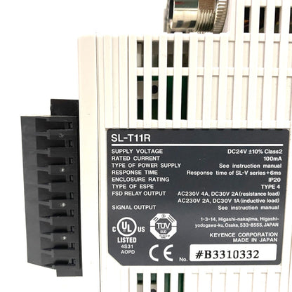 キーエンス　リレーターミナル　SL-T11R