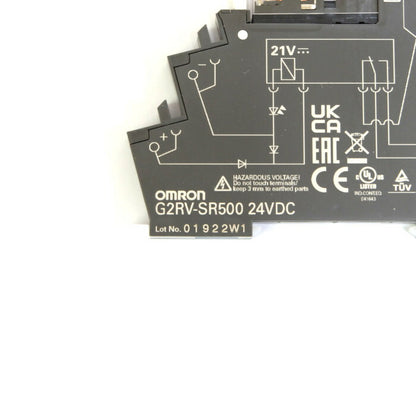 オムロン　スリムI/Oリレー10個セット　G2RV-SR500 DC24V