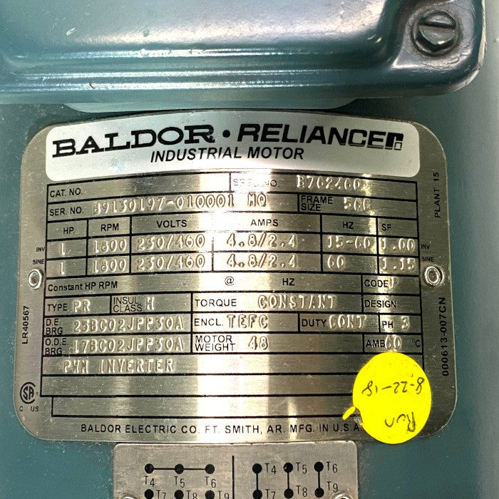 BALDOR　モーター　B9130197-010001 MQ