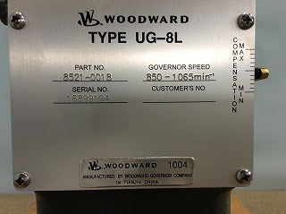 WOODWARD　UG-8L　ガバナー