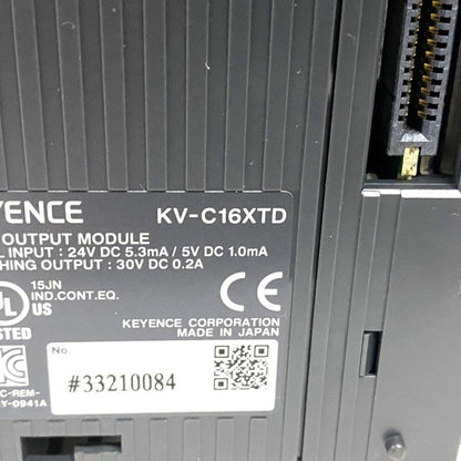 三菱電機　入出力ユニット　KV-C16XTD