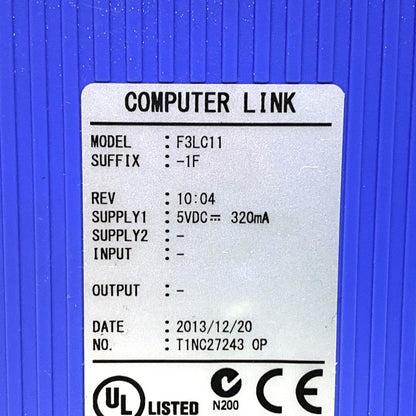 横河電機　Linkモジュール　F3LC11-1F