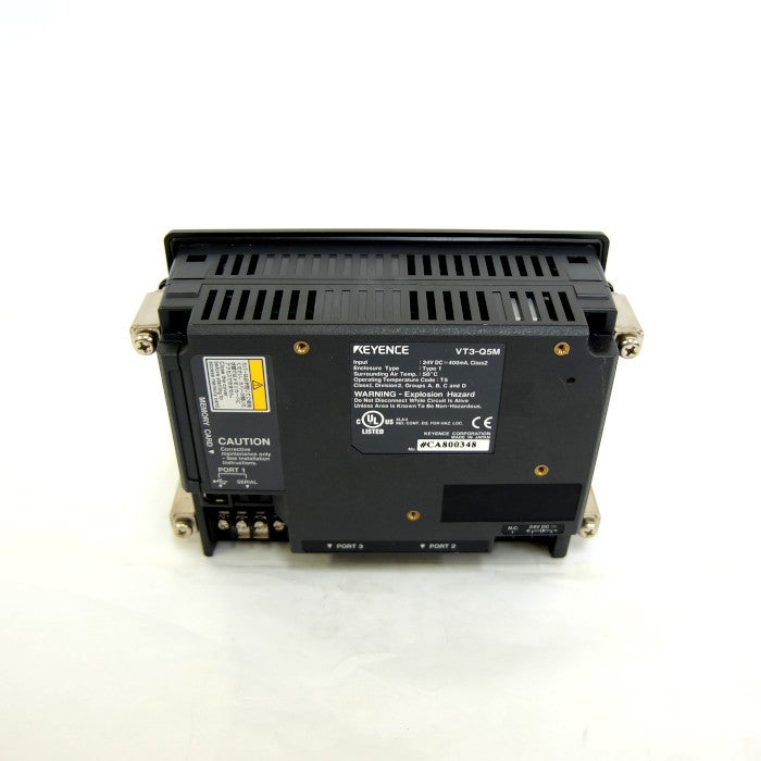 キーエンス　5型 QVGA STNモノクロ タッチパネル DC電源タイプ　VT3-Q5M