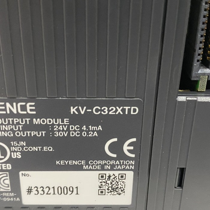 キーエンス　入出力ユニット　KV-C32XTD
