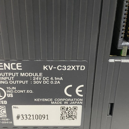 キーエンス　入出力ユニット　KV-C32XTD